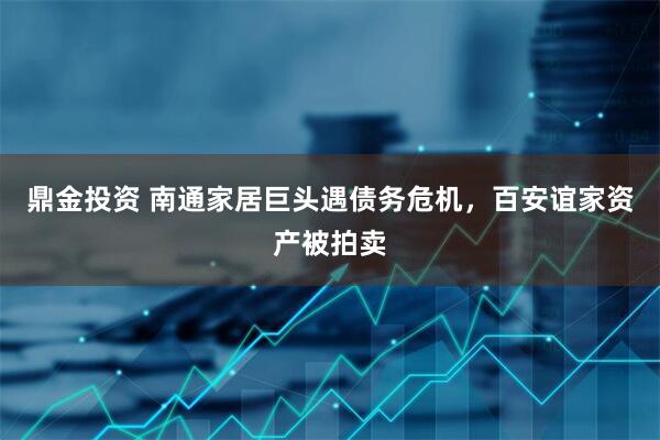 鼎金投资 南通家居巨头遇债务危机，百安谊家资产被拍卖